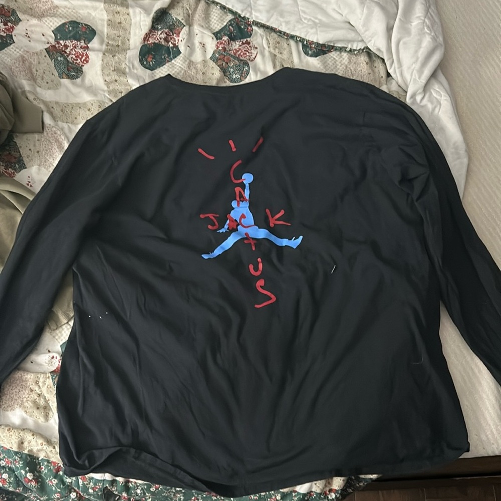 Jordan Travis Scott long sleeve shirt
